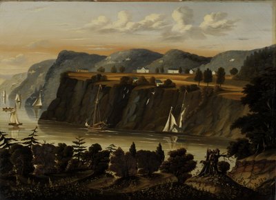 ウェストポイントの眺め（1840〜1860年） 作： Thomas Chambers